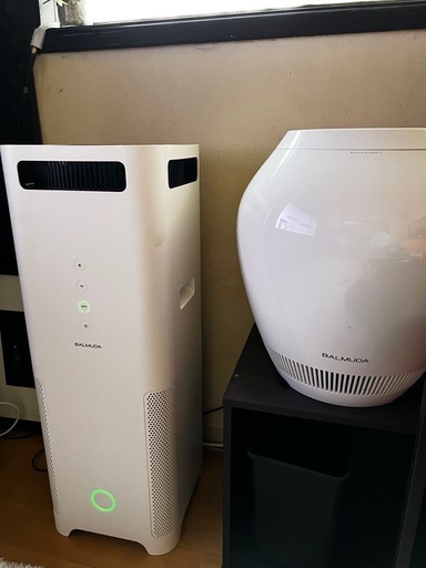 バルミューダ空気清浄機、加湿器のせっtセット