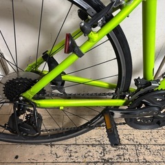 Precision Sports クロスバイク 蛍光グリーン