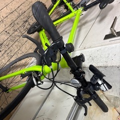 Precision Sports クロスバイク 蛍光グリーン