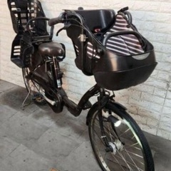 🌟🌸美品🌸室内保管🌸パナソニック 電動自転車 ギュット 子供乗せ  🌈新基準🌈w3011の画像