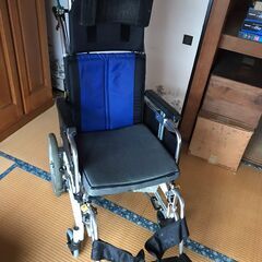 介護用車いす　介助型　BAL-12　耐荷重100Kg 在宅・施設にて中度・重症用　ティルト・リクライニング対応の画像