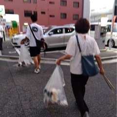 ９月ゴミ拾い広島街中