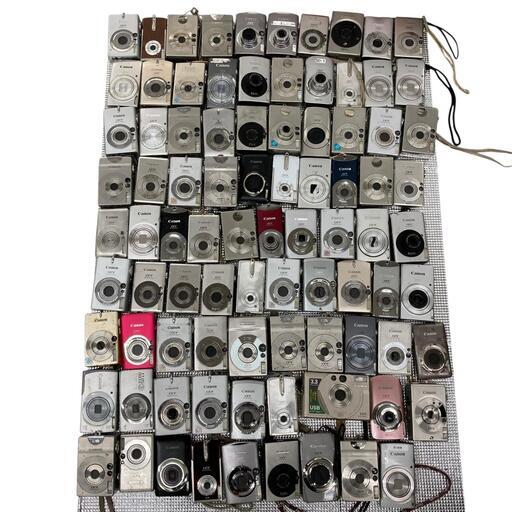 デジタルカメラ　Canon　ジャンク品 118010 ジャンク品 canon キャノン デジタルカメラ IXY 88点まとめ売り