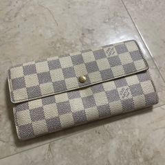 ルイヴィトン アズール　長財布の画像