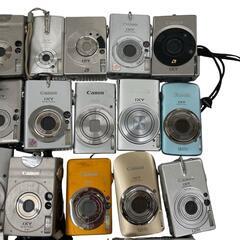 118010(15),118011(9) 現状品 canon キャノン デジタルカメラ IXY・PowerShot 24点まとめ売り [1000027758075]の画像