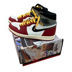 SG00002 現状品 NIKE ナイキ スニーカー ジョーダン1 26.5 ハイカット ユニオン　シカゴ [1000027782483]の画像