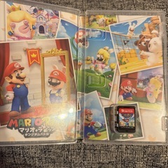 Nintendo Switlh マリオ+ラビッキングダムバトルの画像