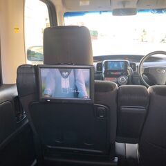 タントカスタムRS　４WD　パワースライドドア・エンジンスターター・TV・ナビ　人気のブラックの画像