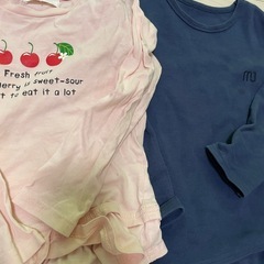 110cm子ども服女の子長袖の画像
