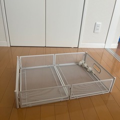 【2個セット】ベッド下収納　キャスター付の画像