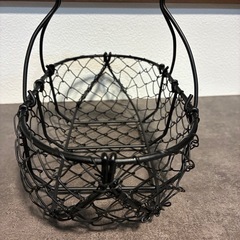 ワイヤーバスケット　小物入れの画像