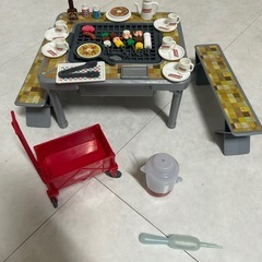 リカちゃんおかいものパーク、リカちゃん病院、リカちゃんBBQの3点セットの画像