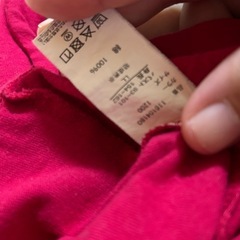 大きいサイズ　LL XL 2Lミニーマウス 長袖カットソー ピンク　綿100%の画像