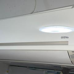 エアコン 主に10畳用(6〜12畳まで) 日立 2.8kw 白くまくんの画像