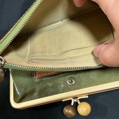 【中古】ジャンク品　zucchero filato 長財布 ※がま口の閉まり悪の画像