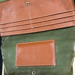 【中古】ジャンク品　zucchero filato 長財布 ※がま口の閉まり悪の画像