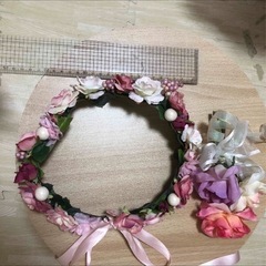 花かんむり、ブートニアの画像