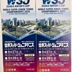 世界スーパージュニア 2025 準決勝・決勝チケット2枚セットの画像