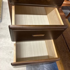 木製チェスト 天然木の画像