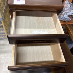 木製チェスト 天然木の画像