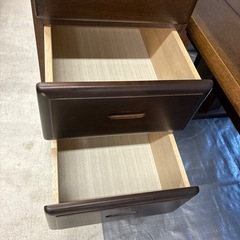 木製チェスト 天然木の画像