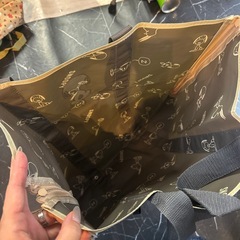 2wayスヌーピー　エコバッグ・シートの画像