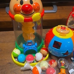 アンパンマンのおもちゃセットの画像