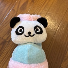 ブーツ風　入れ物　パンダ　の画像