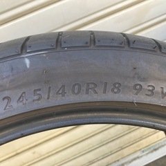 DUNLOP SPORTMAX RT 245/40r/18 タイヤ４本セットの画像