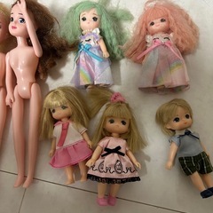 リカちゃん本体、小物セット　の画像