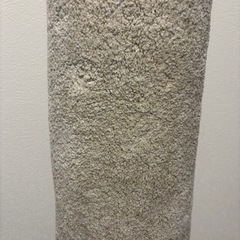 美品)IKEA ラグ　オフホワイト(ベージュ寄り)の画像