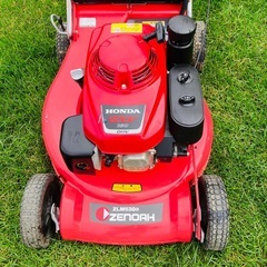 ゼノア ZLM530a 25.4cc 刈幅53cm 整備・動作確認済み 自走式芝刈機 自走 芝刈り機 オーレック の画像