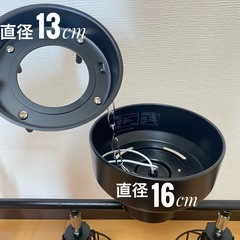 シーリングライト ブラックの画像