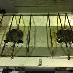 A221　J-FIELD　ツーバーナーコンロ　JT-251　アウトドア　カセットボンベ　コンパクト　キャンプ用品の画像