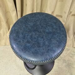 カウンターチェア　昇降式　360度回転　椅子　ハイチェアの画像