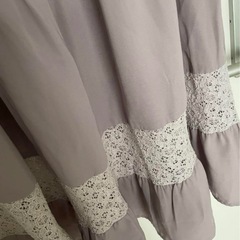 マジェスティレゴン　レース切替ティアードスカートの画像