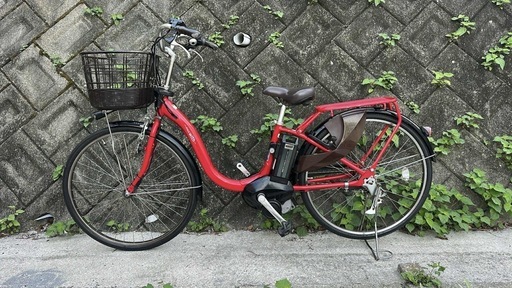 大阪府　無料配送 ヤマハ PAS With 26インチバッテリー12.8Ah