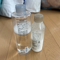 無印良品導入化粧水＆乳液の画像