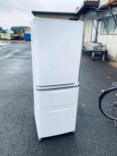 ①✅三菱ノンフロン冷凍冷蔵庫✅ ✅MR-C34ZL-W1✅