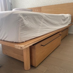 ベット　コアラマットレス付き
の画像