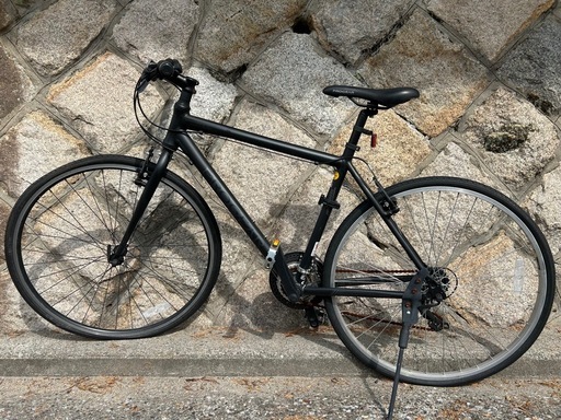 自転車　ファーストクロス　黒