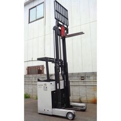 中古 リーチフォークリフト バッテリー式 ニチユ FBRM15-85-300の画像