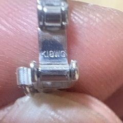 18.2g 喜平 K18 WG ８面トリプル　の画像