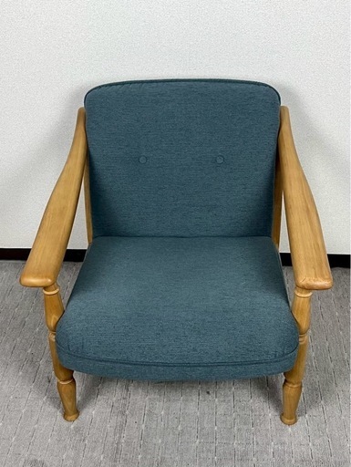 カリモク Chitano 1人掛けチェア（W14130KSG）