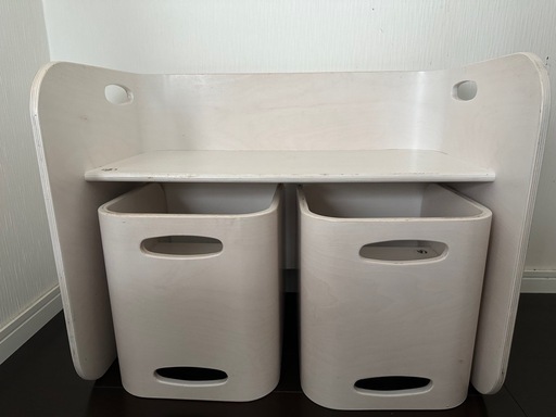 【最終値下げ】コロコロチェア＆デスク アイボリー