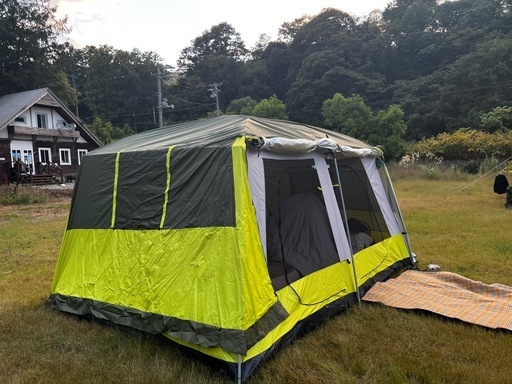 ※譲り先決定※【中古品】テント　特大サイズ　8人用