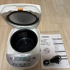【中古】炊飯器3合炊き（象印マイコン炊飯ジャー極め炊きNL-BD005）の画像