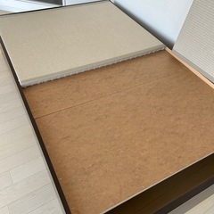畳ベッド 収納付き セミダブルの画像