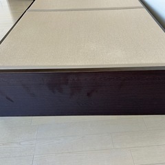 畳ベッド 収納付き セミダブルの画像