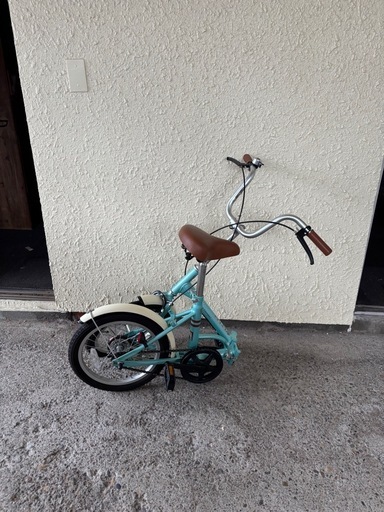 取引中【美品】折り畳み自転車　ほぼ未使用